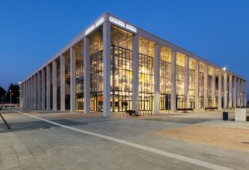 Magyarországon még soha nem alkalmazott építészeti megoldással épült fel a Kanizsa Aréna
