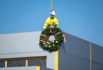 Már a bokrétaavatónál tart a ZalaZone új kutatóépülete