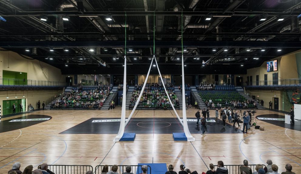 Tizenöt sportágnak otthont adó terekkel épült fel Budapest új sportcsarnoka